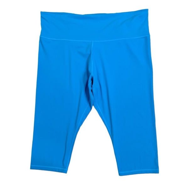 Athleta Ultra High Rise Elation Capri size 3X in Santorini Blue - Picture 2 of 7